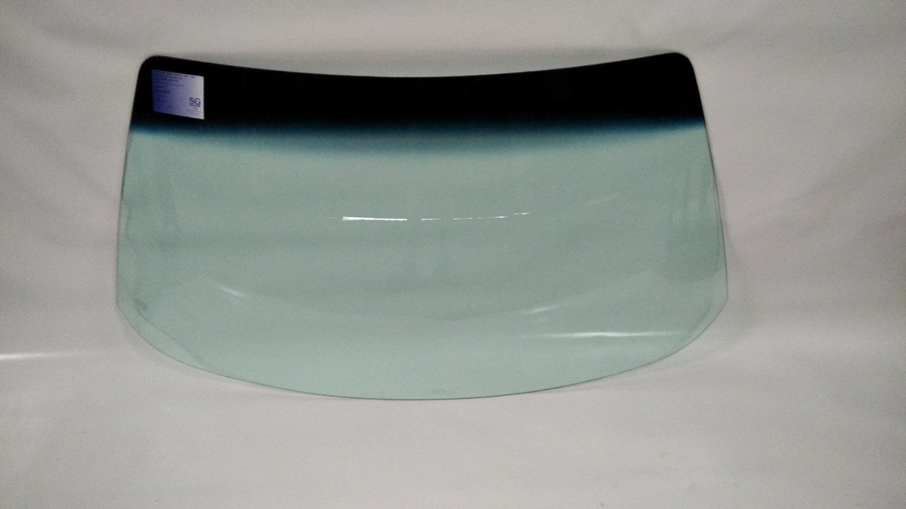 Скло ЗАЗ 1102, 1105 вітрове зі смугою зелене (вир-во SafeGlass)