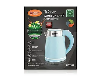 Чайник електричний 2,0л 2000Вт BITEK BT-7931 16шт 6757