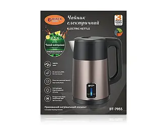 Чайник електричний 2,5л 1800Вт BITEK BT-7955 16шт 6756