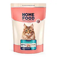 Сухий корм для стерилізованих котів Home Food Хом Фуд кролик з журавлиною, 1,6 кг
