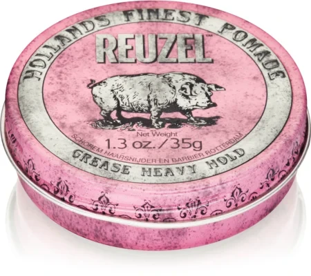 Чоловічий віск для волосся Reuzel Pink Heavy Hold Grease 35 г.