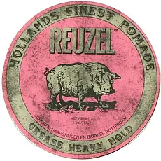Чоловічий віск для волосся Reuzel Pink Heavy Hold Grease 113 г.