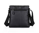 Чоловіча шкіряна сумка з клапаном Leather Collection (5062), фото 3