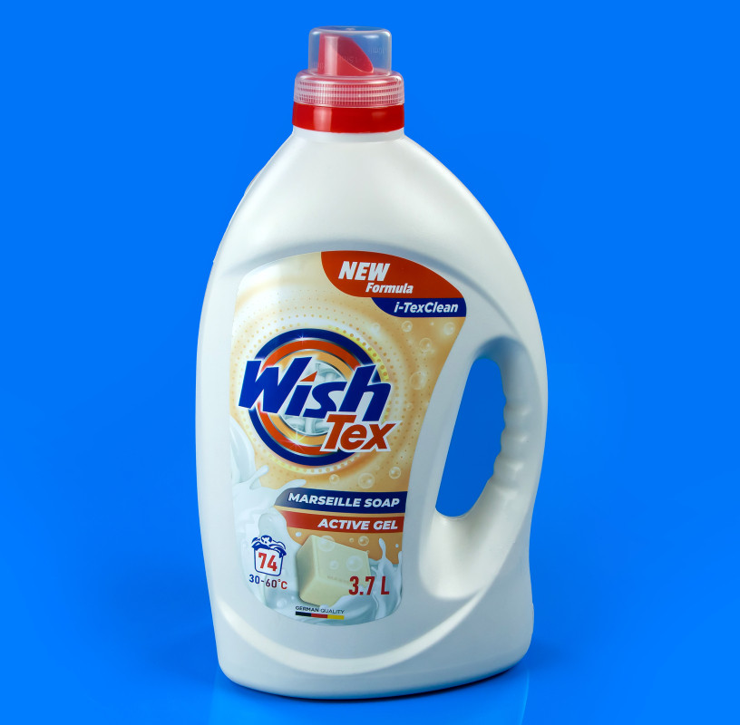 Рідкий засіб для прання Wish Tex Marseille, 3.7 л