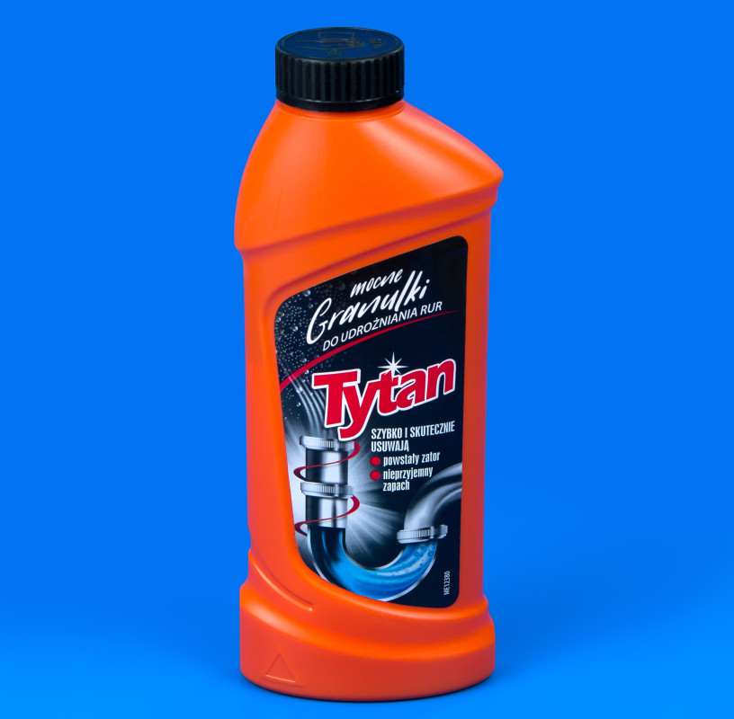 Хімічний засіб для чищення труб Tytan, 400 г, фото 1