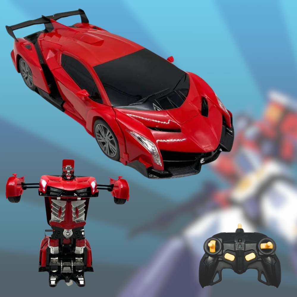 Машинка трансформер акумуляторна на пульті 2в1 Lamborghini autobot Робот автобот на радіокеруванні
