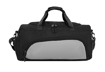 Сумка спортивна з кишенею для взуття 29 л | 50*24*24 Сірий