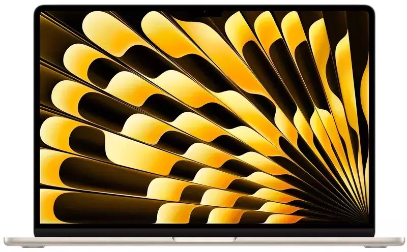 MacBook Air 15 Retina, Starlight, 512GB, 8 CPU / 10 GPU, 16GB RAM with Apple M3 (MXD33)