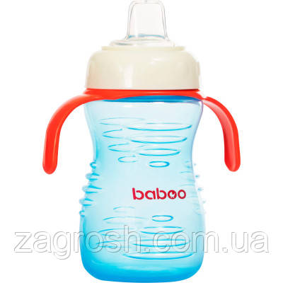 Promo Ціна! Поїльник-непроливайка Baboo із силіконовим носиком, 260 мл, 6+ міс (блакитна) (8-125) - тільки на ZaGrosh.com.ua