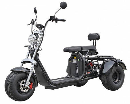 Електроскутер Maxxter TRIKE 2.0 (blaсk), фото 1