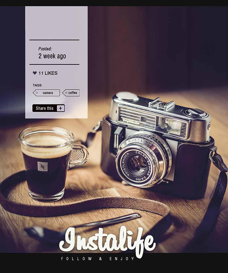 Зошит 96арк. лін. Star "Instalife (Интажития)" УФ-лак №096-3389L(5)(60), фото 1