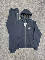 Чоловічий теплий спортивний костюм Pm0608 чоловічий зимовий костюм синій. Чоловічий одяг Зима