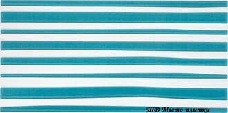Pamesa Agatha 1-Lineas Turquesa 25x50