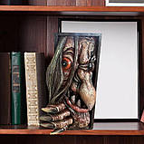Монстр-підставка для книг Monster Bookend Witch Відьма, фото 4