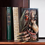 Монстр-підставка для книг Monster Bookend Witch Відьма, фото 9
