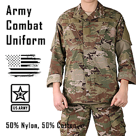 Кітель уніформи, Розмір: Small Short, Army Combat Uniform (USA), Колір: OCP Scorpion W2