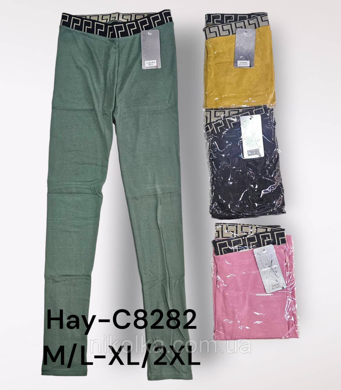 Лосини жіночі оптом, M/L-XL/2XL рр., арт. Нау-C8282, фото 1