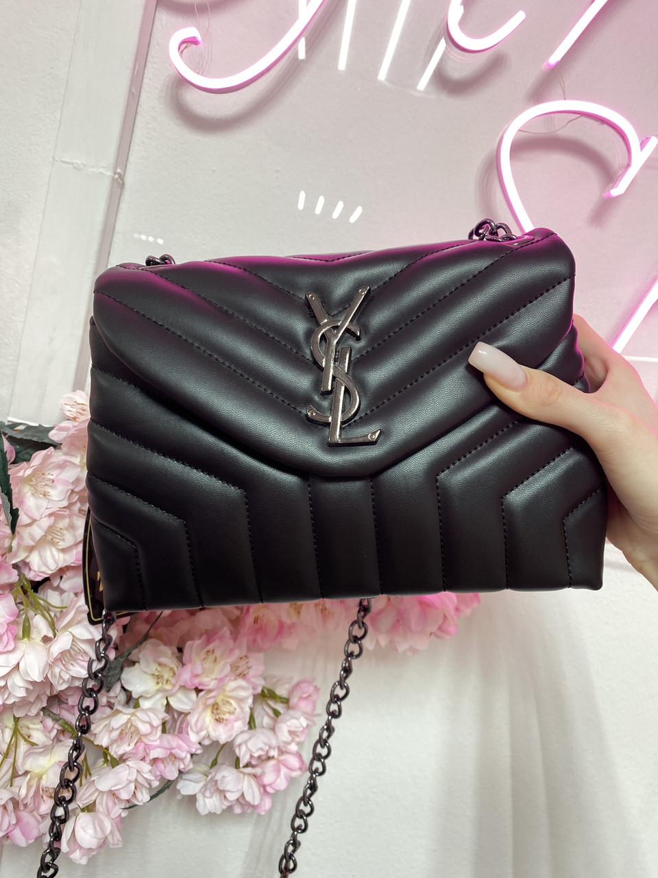 Сумка YSL чорна