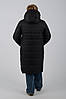 Жіночий чорний якісний теплий пуховик куртка Арізона з водовідштовхувальним просоченням, фото 6