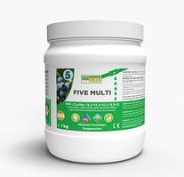 Гель Грогрін Файв Мульті / FIVE Multi 20-20-20+6CaO, 1кг GroGreen Бельгія