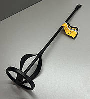 Миксер для краски на дрель 400х80мм, насадка миксер 8мм шестигранный хвостик, Tolsen