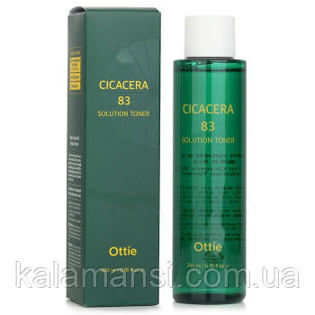 Тонер з центелою азіатською для проблемної шкіри Ottie Cicacera 83 Solution Toner 200мл