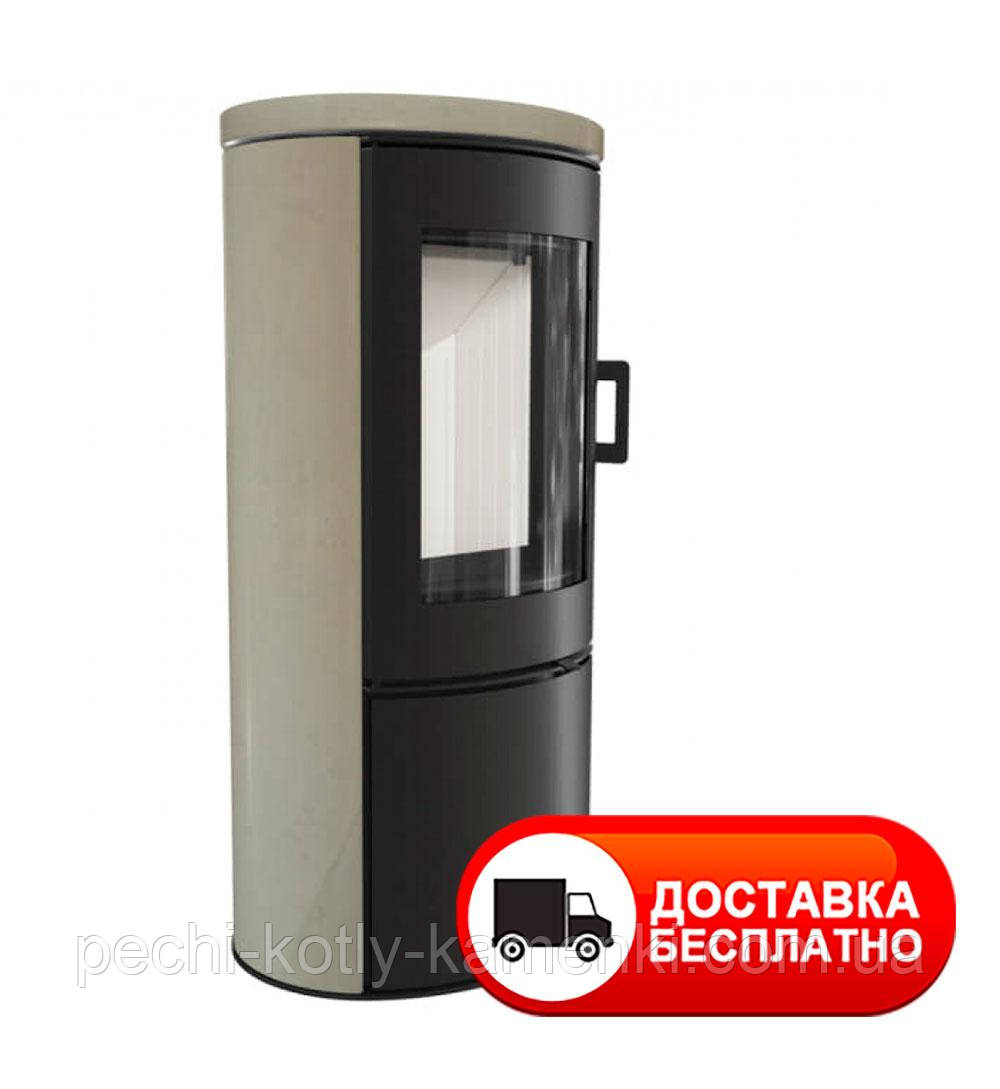 Сталева піч Kratki Koza AB S DR ECO Бетон Крем (подача повітря з вулиці)