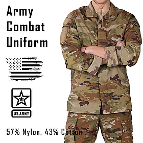 Кітель, Розмір: X-Large Short, Army Combat Uniform Hot Weather IHWCU (USA), Колір: OCP Scorpion W2
