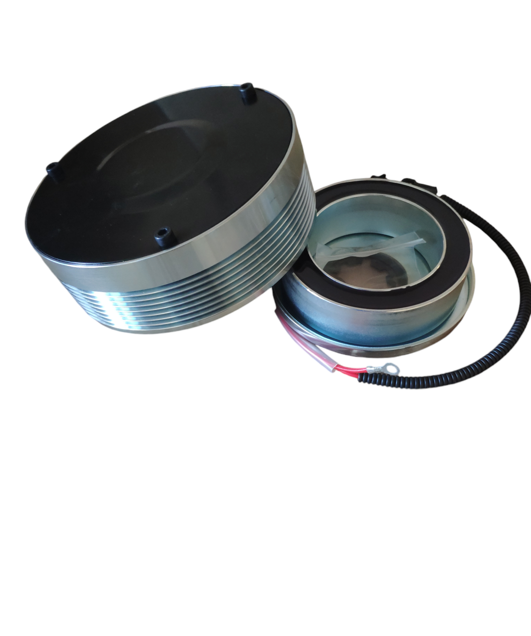 Шків у зборі компресора кондиціонера 7H15 — спецтехніка Case, New holland