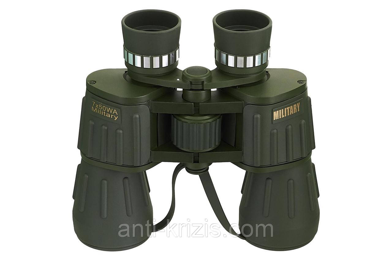 Бінокль 7x50 — Military (Bushnell)+ліхтар Police+лампа або доставка, фото 1