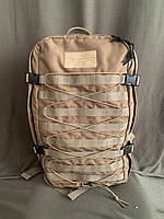 Камуфляжний тактичний рюкзак для військових штурмовий на 40 л Стохід кордура 1000D Койот
