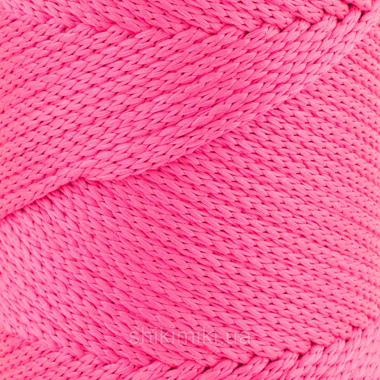 Шнур поліефірний Matte Macrame 3 mm, колір Малиновий, фото 1