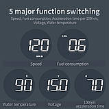 GPS HUB obd2 Speedometer G1 white GPSросомЕТР (УНІВЕРСАЛЬНИЙ) круглий дизайн, фото 8