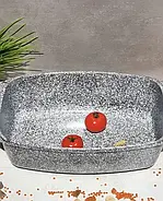 Каченята на 5.5 л з кришкою та антипригарним гранітним покриттям 32*22*10,6 см UNIQUE UN-5261, фото 6