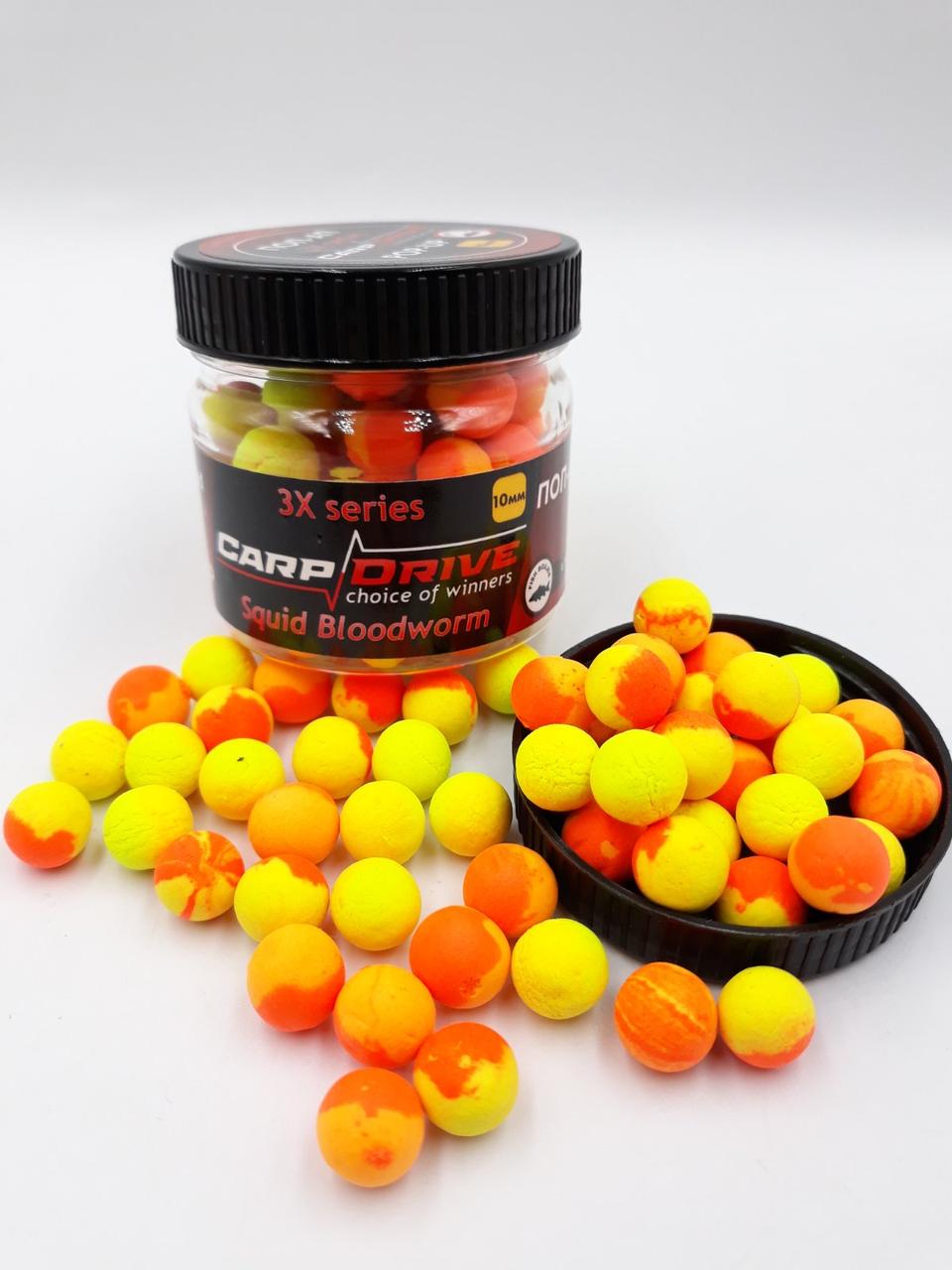 Поп ап для риболовлі 3x series Squid Bloodworm 10 мм Carp Dream