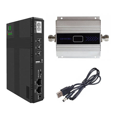 Комплект ДБЖ VIA Energy Mini UPS + Репітер 1800МГц Aspor, фото 1