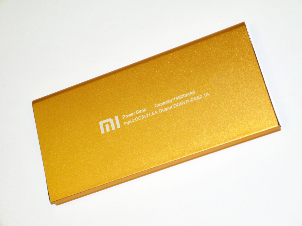 Ультратонкий Power Bank 14800 mAh 2 USB+ліхтарик