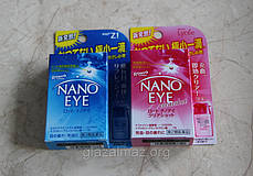ЗНЯТО Rohto Nano Eye рожеві нанокапли, не випливають із очей, для зняття почервонінь, фото 4