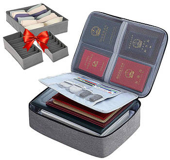 Дорожня сумка Home Cleaning + Подарунок Органайзери для зберігання спідньої білизни 3шт / Органайзер для документів