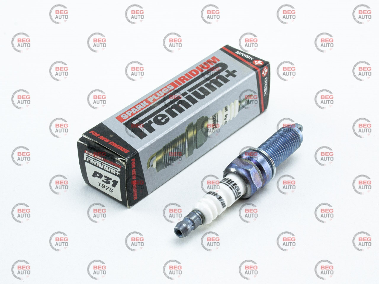 Свічки Brisk PREMIUM P31 (QOR15IR-1) 1шт (1975) (BRISK )