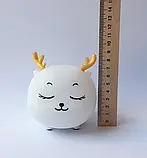 Силіконовий дитячий нічник Оленя EL-543-24, нічник у формі Олена із сенсорним датчиком SV227, фото 3