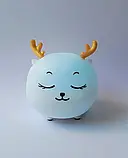 Силіконовий дитячий нічник Оленя EL-543-24, нічник у формі Олена із сенсорним датчиком SV227, фото 6