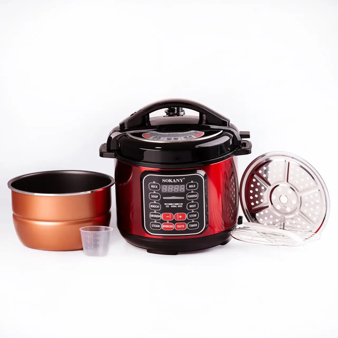Lugi Мультиварка скороварка 5 л 1000 Вт багатофункціональна пароварка SK-2402-5L 1000 Вт багатофункціональна п SV227, фото 1