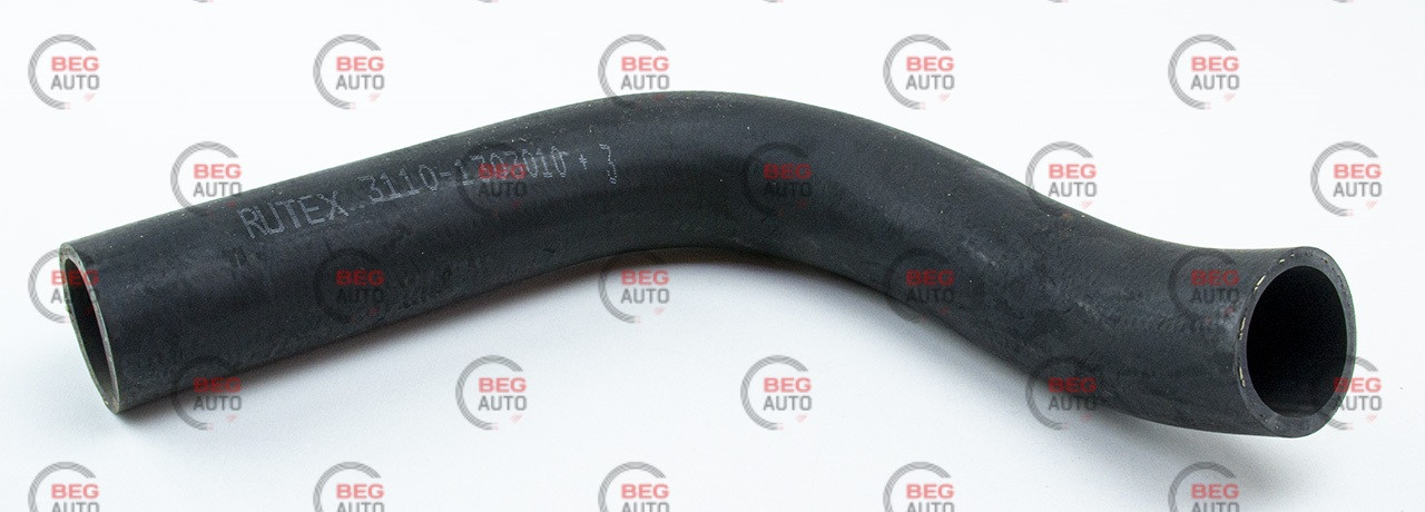 Патрубок радіатора ГАЗ-3110 (402) верхній (МГ191608) (RUTEX)