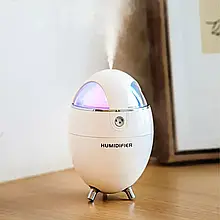 Аромодифузор зволожувач повітря з підсвіткою (у формі яйця) 133-Y18 Ультразвуковий зволожувач повітря YU227