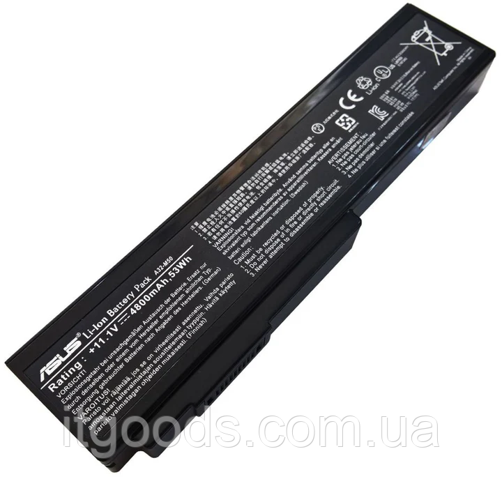 Оригінальна батарея A32-N61 A32-M50 для ноутбука Asus N61J, N61Ja, N61jq, N61jv, N61, N61D, M50, N61VG, N61VN