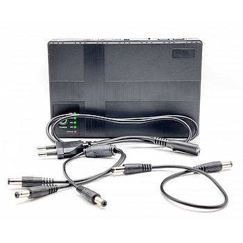 UPS для роутера DC-UPS Джерело безперебійного живлення 10400 mAh на 5V 9V 12V