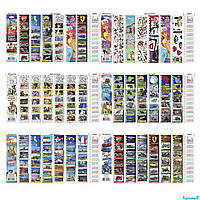 Набір закладок (6шт) мікс №ЗК-01-00/Апельсин/(30)(90)