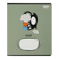 Зошит предметний ZiBi Kids Line 48арк клітинка ХІМІЯ (Crazy Cat)