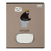 Зошит предметний ZiBi Kids Line 48арк клітинка ІСТОРІЯ (Crazy Cat)